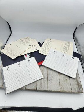 Vintage 1988 Scattergories Game Replacement Boards papers lists set of 2
